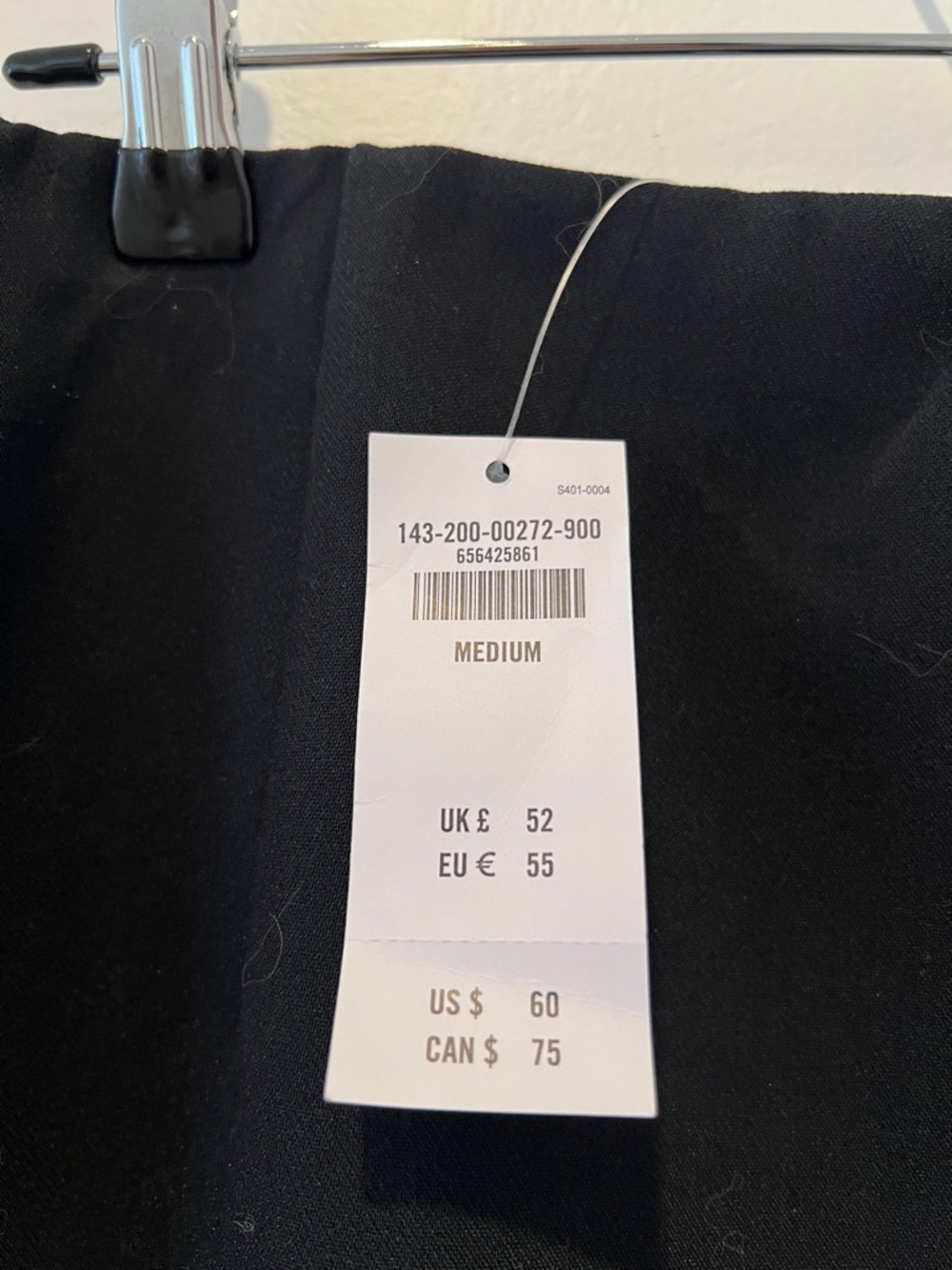 Abercrombie & Fitch Black Wrap Mini Skirt - Picture 5 of 5